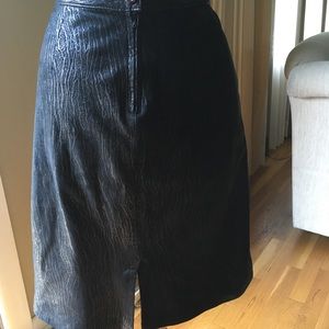 Women’s Leather Warehouse leather skirt 10